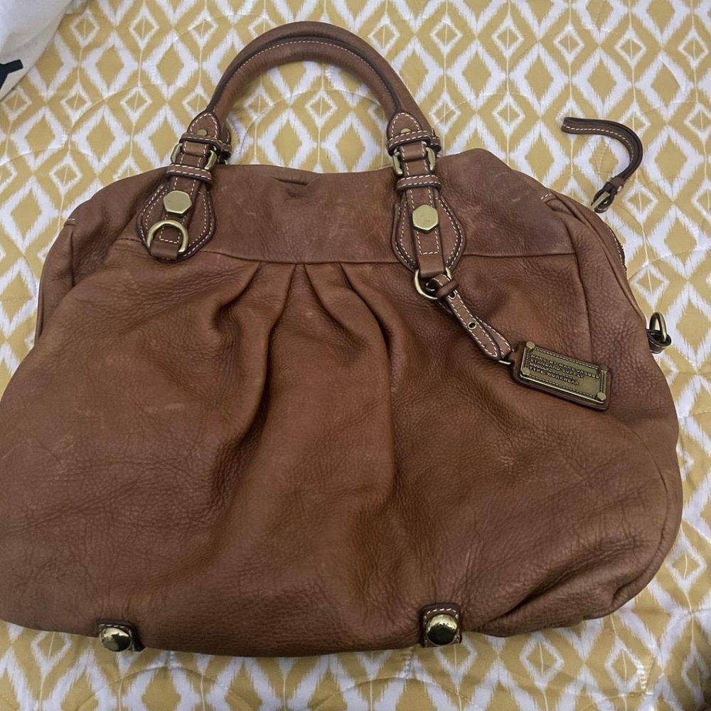 Marc By Marc Jacob Brown Classic Q Baby Groovee Tote
